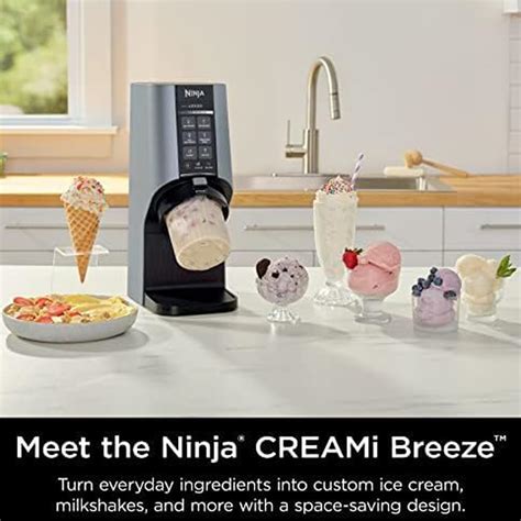 Ninja Nc Creami Breeze En M Quina Para Hacer Helados Y