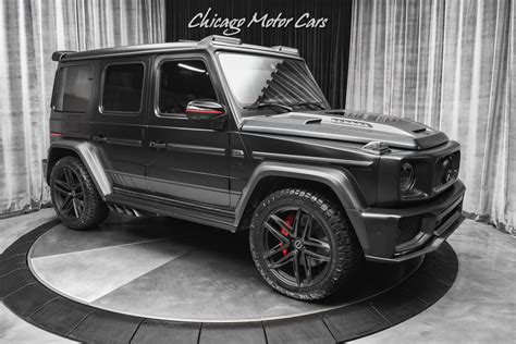 Used 2019 Mercedes Benz G63 Amg 4matic Suv Edition 1 Imp Widebody Tons Of Carbon Starlight