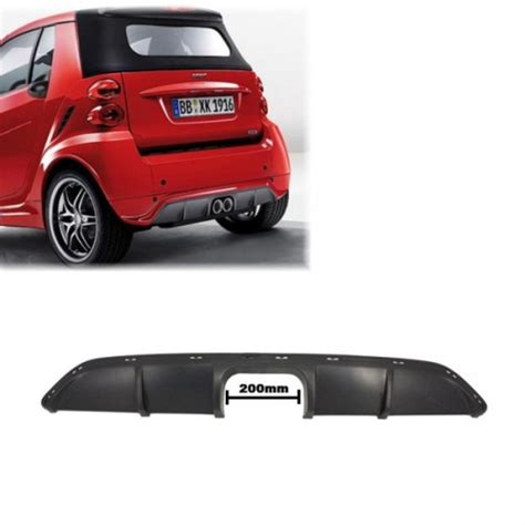 Difusor Trasero Para Smart Fortwo Facelift Look Brabus