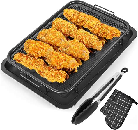 Sealamb Air Fryer Basket For Oven Non Stick And Easy Clean Air Fryer Tray Oven Air