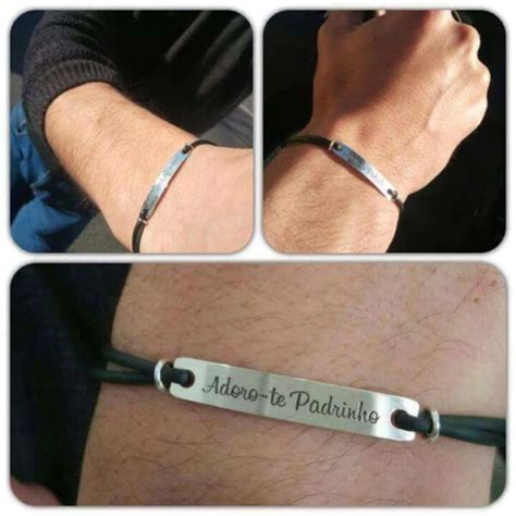 Pulseira Homem Personalizada S Pratas