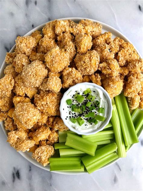 Crispy Spicy Cauliflower Bites Gluten Free Dairy Free