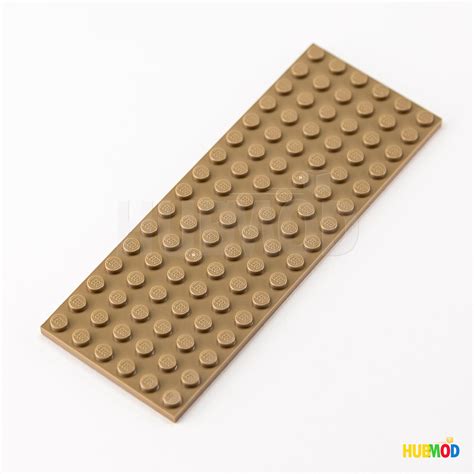 Genuine Lego Dark Tan Plate X Flat Baseplate Building Brick