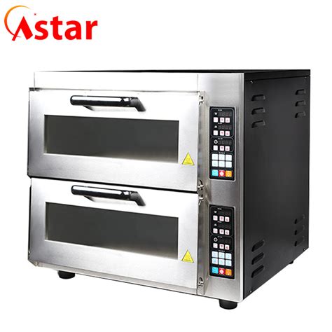 2019 New Two Decks Electric Pizza Oven Bakery Machine Pizza Baking