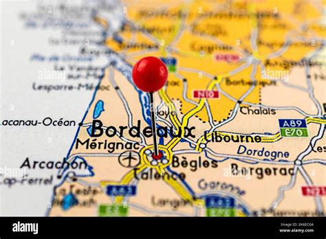 Map Of Bordeaux France Hi Res Stock Photography And Images Alamy