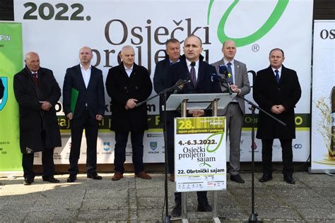 Otvoren Osje Ki Proljetni Sajam I Obrtni Ki Sajam Baranja Info