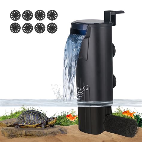 Buy Tararium Turtle Tank Filter Aquarium Low Water Level Internal Clean