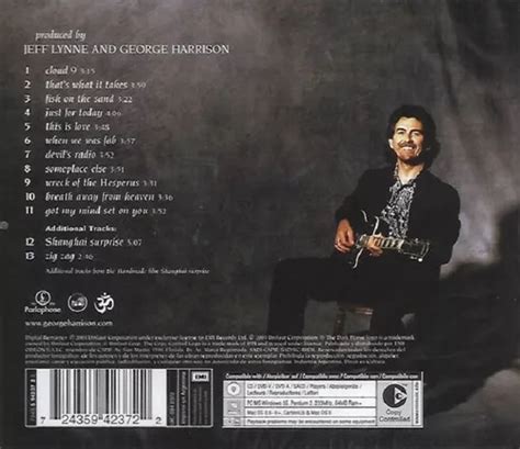 Cd De George Harrison Cloud Nine Mercadolivre