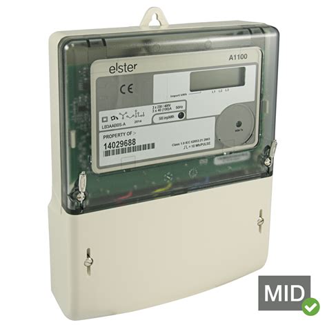 Elster A Mid Certified Class Three Phase Electronic Polyphase