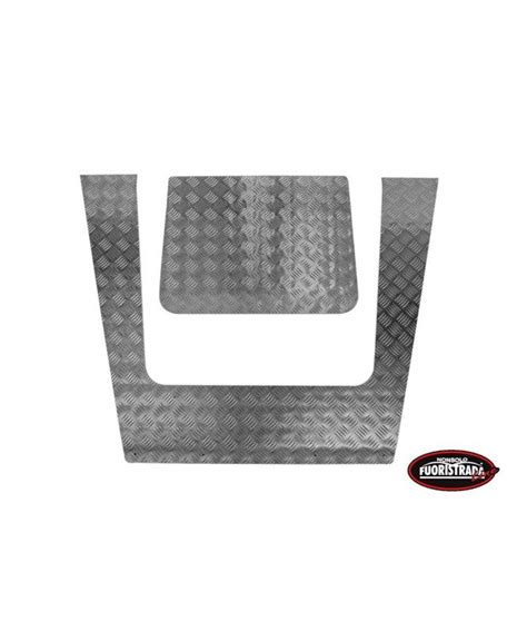 Protezione Mandorlato Cofano 3mm Grigio Per Land Rover Defender TD4