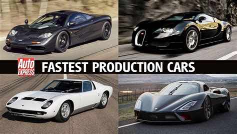 Worlds Fastest Production Cars Pictures Auto Express