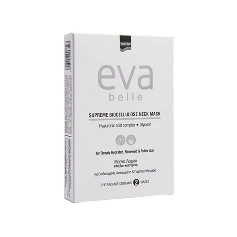 Intermed Eva Belle Supreme Biocellulose Neck Mask 2x15ml Pharmacy128