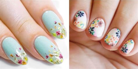 25 Flower Nail Art Design Ideas Easy Floral Manicures For Spring And