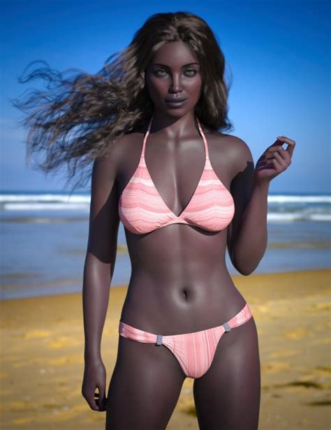 Triangle Bikini For Genesis 9 3d Models For Daz Studio And Poser