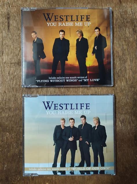 Westlife "You Raise Me Up" CD Single 1 & 2, Hobbies & Toys, Music ...