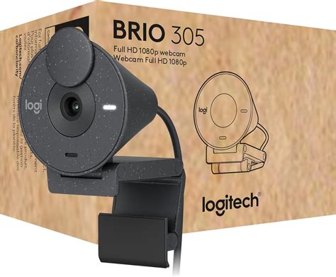 Logitech Brio Full Hd P C Mara Web Con Protecci N Visual