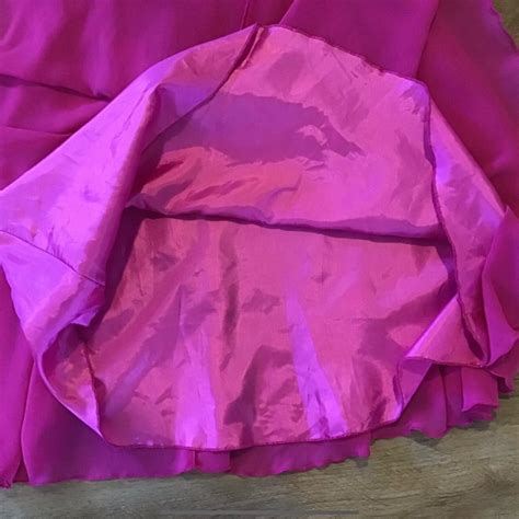 Lipsy London Dress Size 4 Fit And Flare Mini Tank Party Prom Dance Silky Hot Pink Ebay