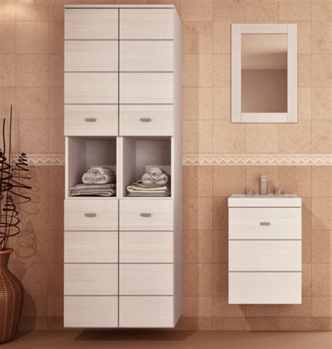 Vanitory Schneider Terra Matrix 5057 Cm Blanco Texturado Colgar Sin