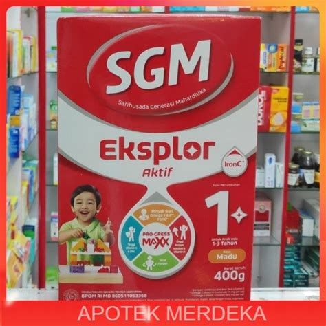 Sgm Eksplor 1 Madu 400g Susu Sgm Eksplor Aktif Lazada Indonesia