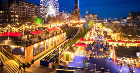 Edinburgh Christmas markets: How to get there, map and parking ...