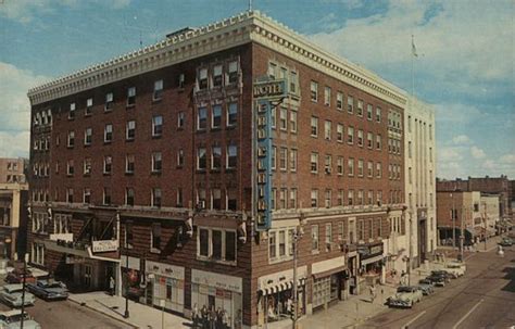 Hotel Eau Claire Wisconsin Postcard