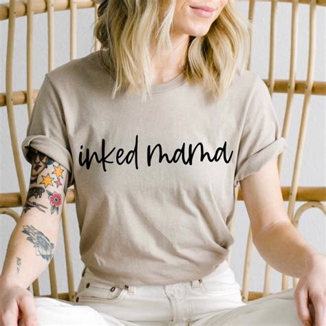 Inked Mama Svg Mom Life Svg Mothers Day Svg Mom Shirt Svg Etsy