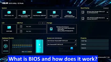 What Is BIOS In Computer How Does It Work What Does It Do