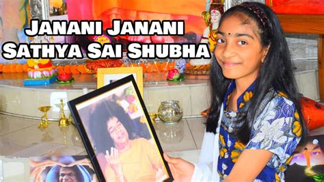 Janani Janani Sathya Sai Shubha Baby Nishara Styler Music Academy