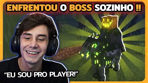 Pac Enfrentou O Boss Mais Forte Do Qsmp Youtube