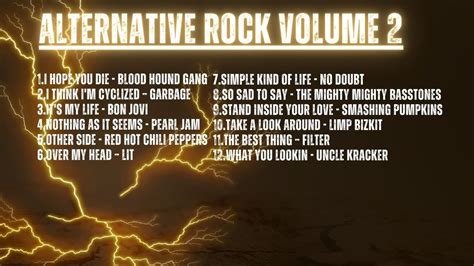 Absolute Alternative Rock Vol 2 Garbage Bon Jovi Limp Bizkit No Doubt