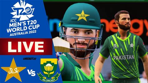 Live Pak Vs Sa T20 World Cup 2022 Pakistan Vs South Africa Live Icc