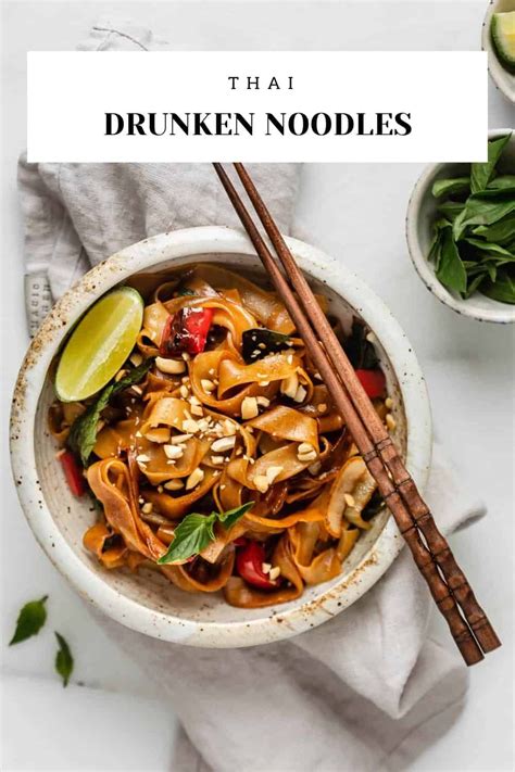 Drunken Noodles Pad Kee Mao Artofit