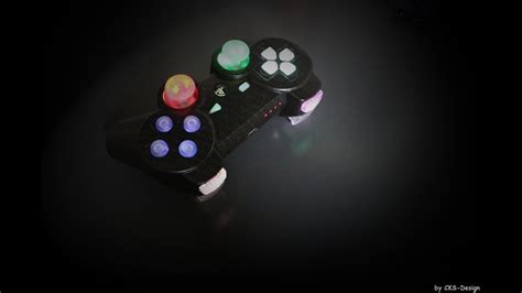 Custom Ps3 Controller Carbon Rainbow By Cks Design Full Hd Youtube