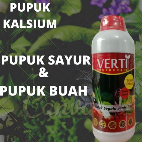 Jual Pupuk Yang Mengandung Kalsium Dan Kalium Pupuk Verti K Nutrisi