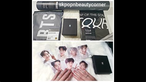 Bts 방탄 소년단 Map Of The Soul Tour Merch Unboxing Bts Mots Silver Ring