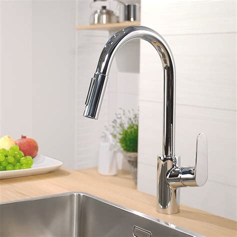 Hansgrohe Focus M41 Robinet Monocommande Avec Bec Extractible Chrome