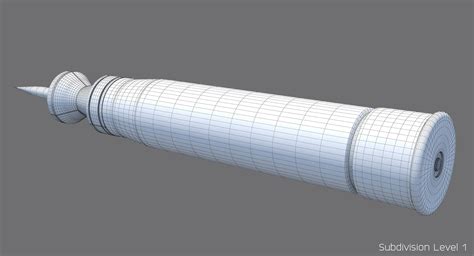 120mm M829 Apfsds T 3d Turbosquid 1213500