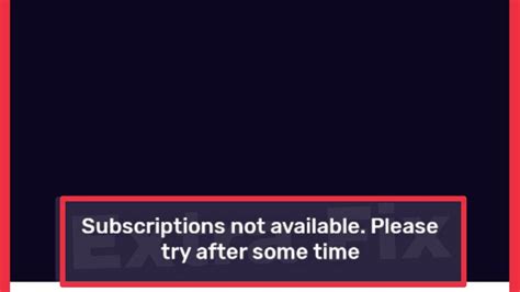 Voot Fix Subscriptions Not Available Please Try After Some Time