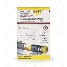 Humalog Mix 75 25 Kwikpen U 100 Insulin Subcutaneous Uses Side