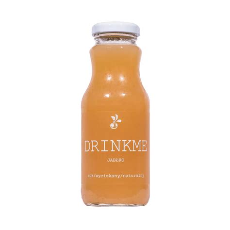 Naturalny jabłkowy sok wyciskany DRINKME 250 ml Sadvit Inny producent