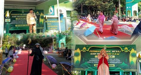 Lomba Fashion Show Dan Menyanyi Religi Memperingati Isra Mi Raj 1445 H