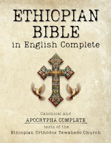 Ethiopian Bible In English Complete Canonical And Apocrypha Complete