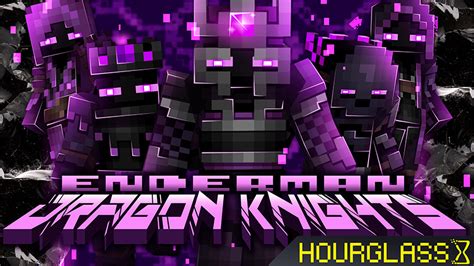 Enderman Dragon Knights By Hourglass Studios Minecraft Skin Pack