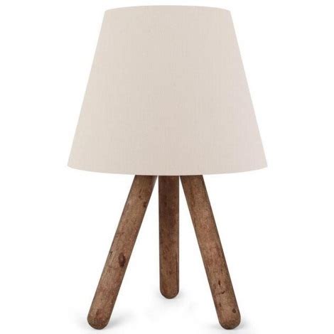 Lampe De Table Ayd Xe W V Beige Marron Lumimania