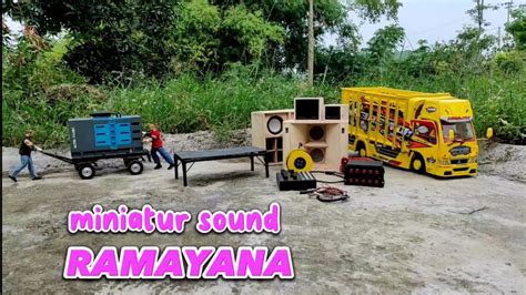 Loading Sound Ramayana Sampai Cek Sound Versi Miniatur Bangopek YouTube