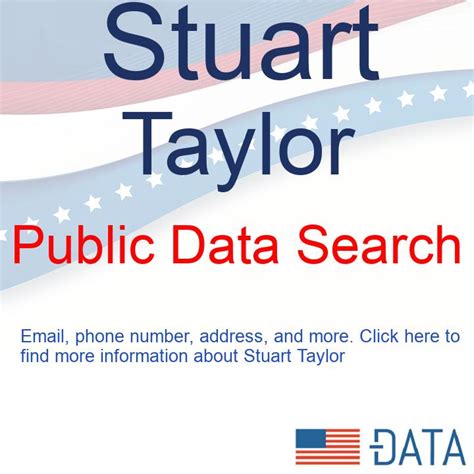 STUART TAYLOR - Public Data Found