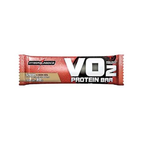 VO2 Whey BAR 1 barra de 30g Cookies Integralmédica OtimaNutri