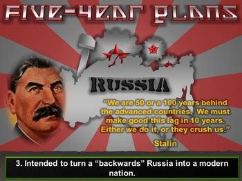 Animated Notes: Stalin's Five Year Plans by James Mihalko | TpT