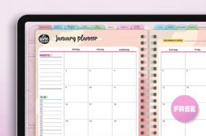 Goodnotes Planner With Free Templates World Of Printables