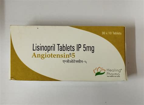 Lisinopril 20mg Anad 5mg Tablets Angiotensin At Rs 181 Strip